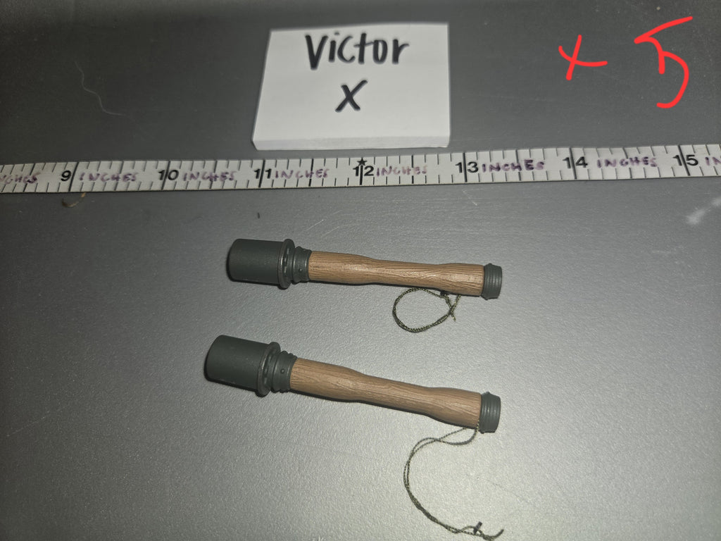 1:6 Scale WWII German Grenades Lot