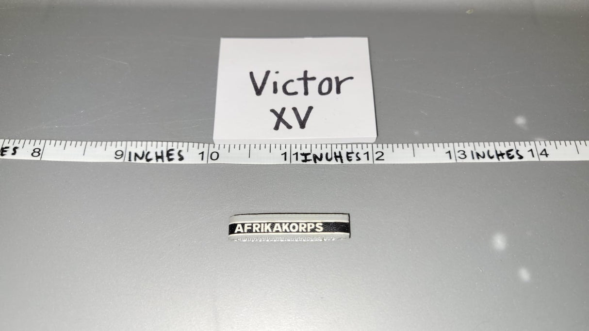 1/6 Scale WWII German Afrika Korps Cuff Title