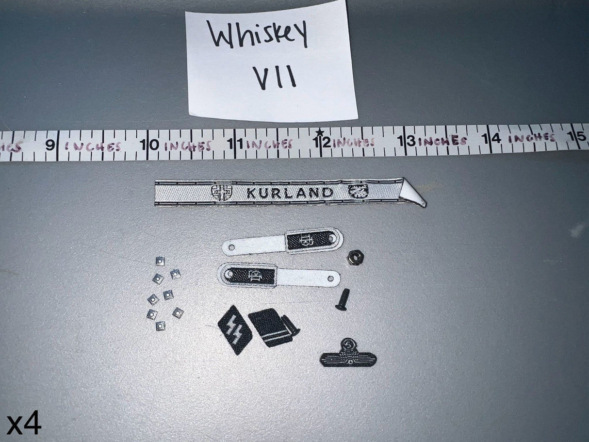 1/6 Scale WWII German Insignia Lot