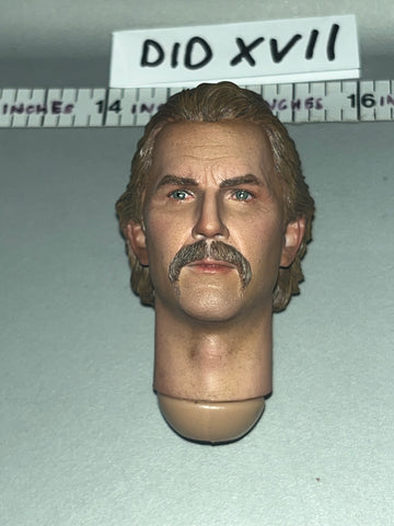 1/6 Scale Civil War Union Head Sculpt - DID - John Dunbar