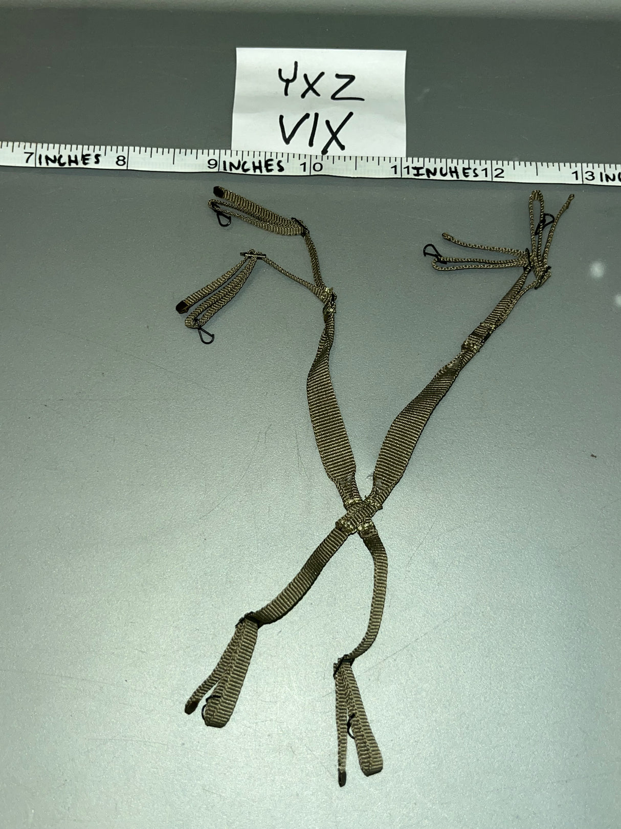 1:6 Scale WWII US Suspenders - Ranger Medic Wade - Facepool