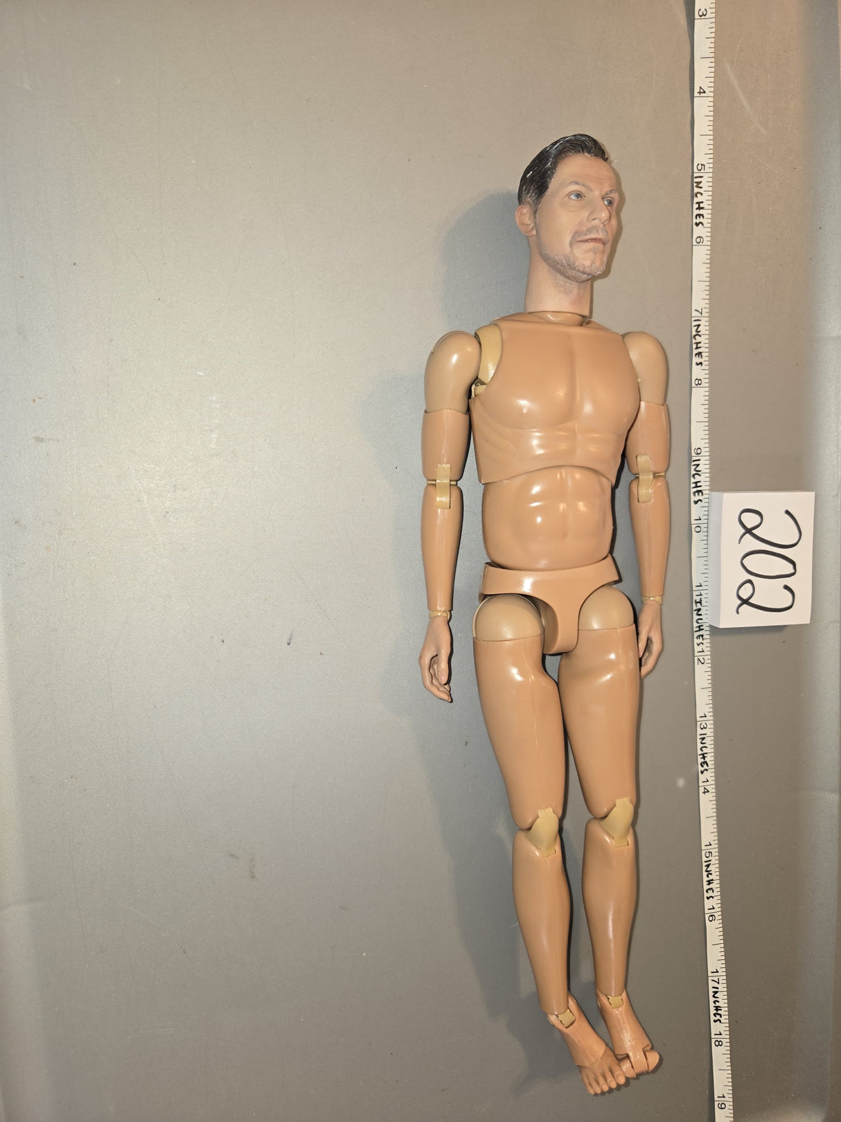 1:6 Scale WWII German Nude Figure - DID Wolfam