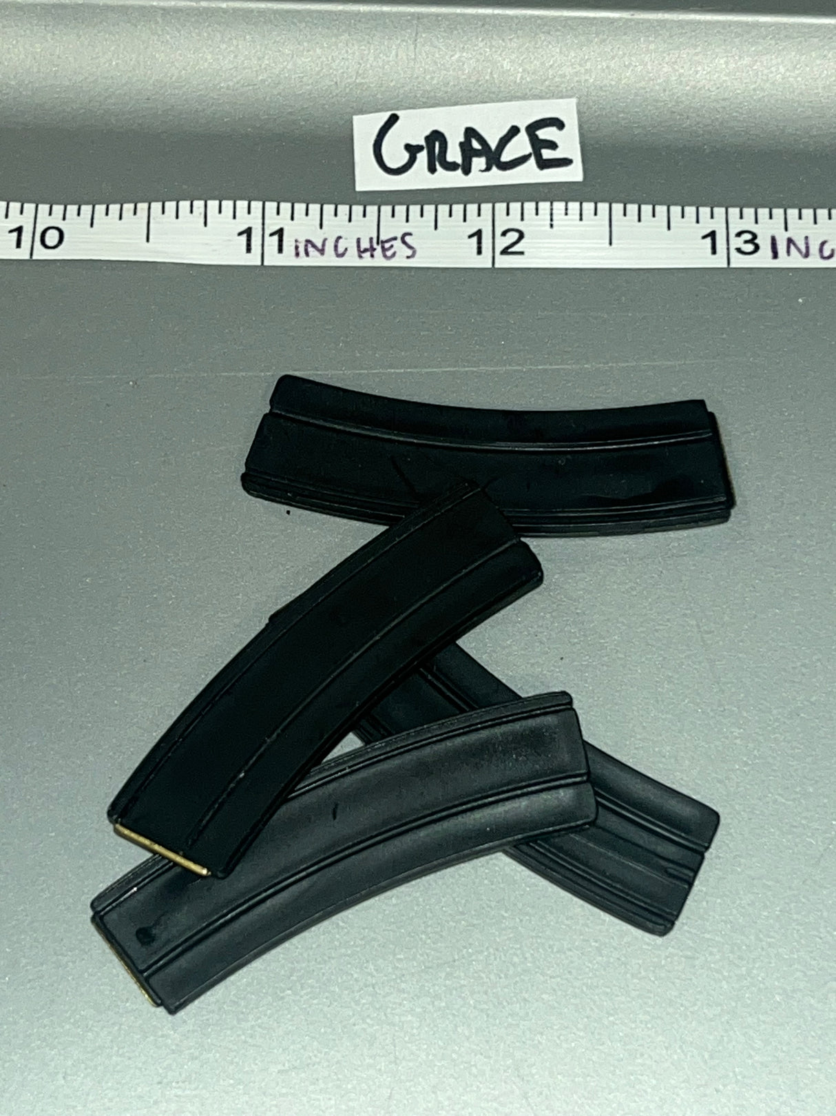 1/6 Scale WWII US Johnson Light Machine Gun Ammunition Magazine Lot