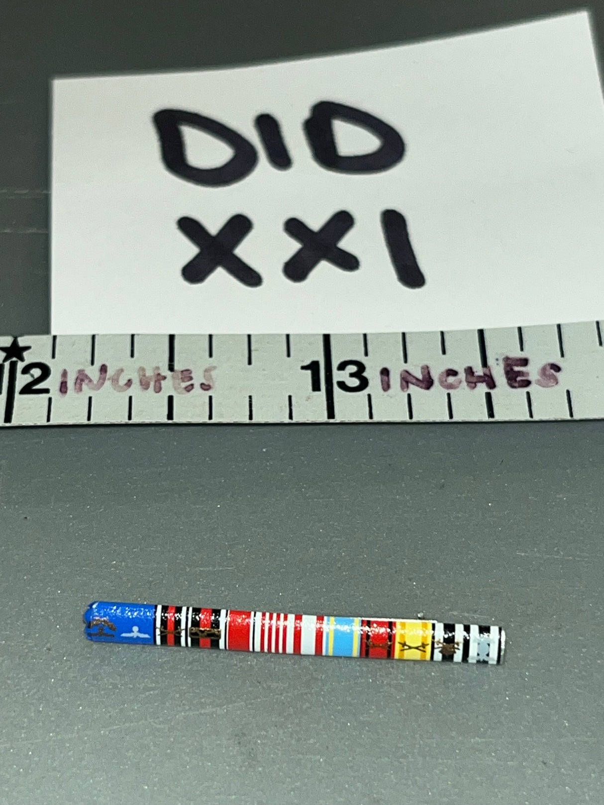 1/6 Scale WWII German Ribbon Bar - DID Field Marshal Fedor Von Bock