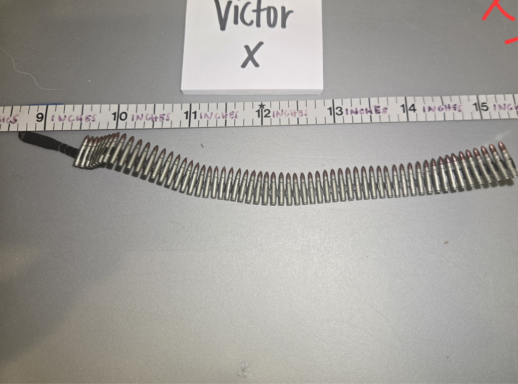 1:6 WWII German Machine Gun Ammunition Belt