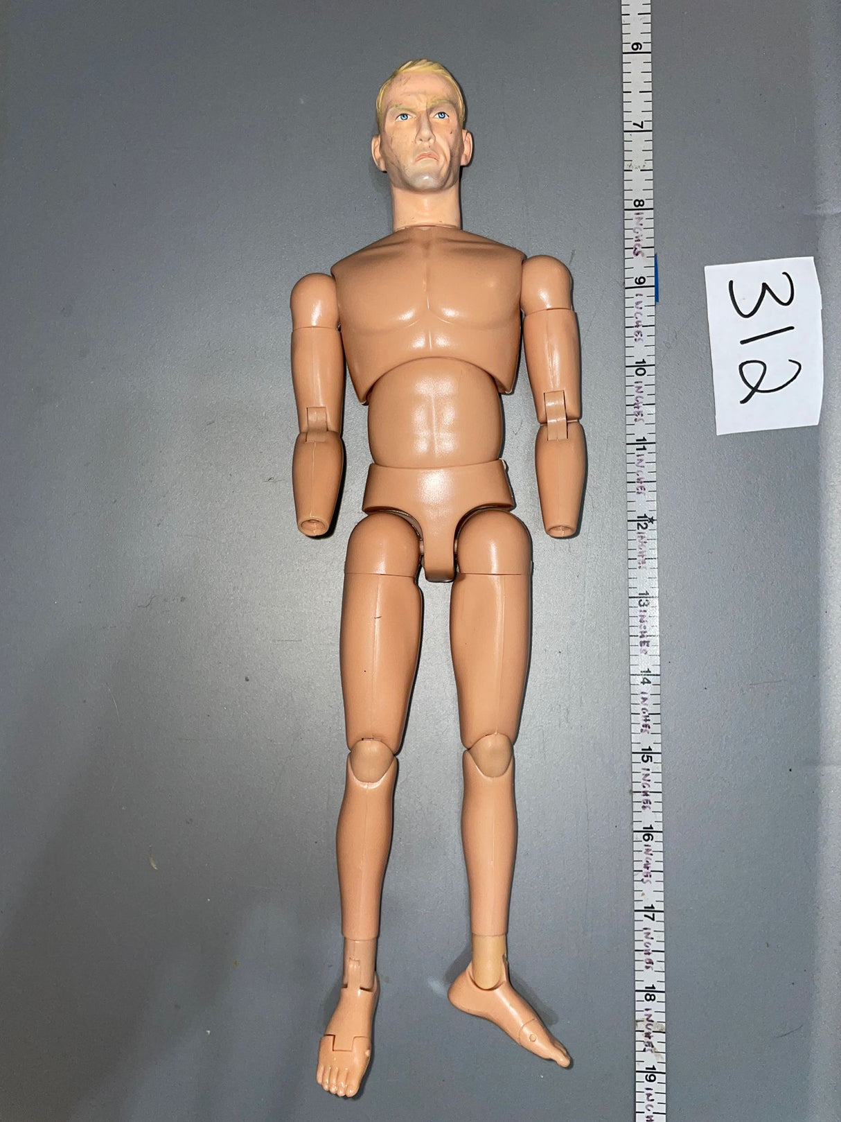 1/6 Scale Nude Dragon Figure