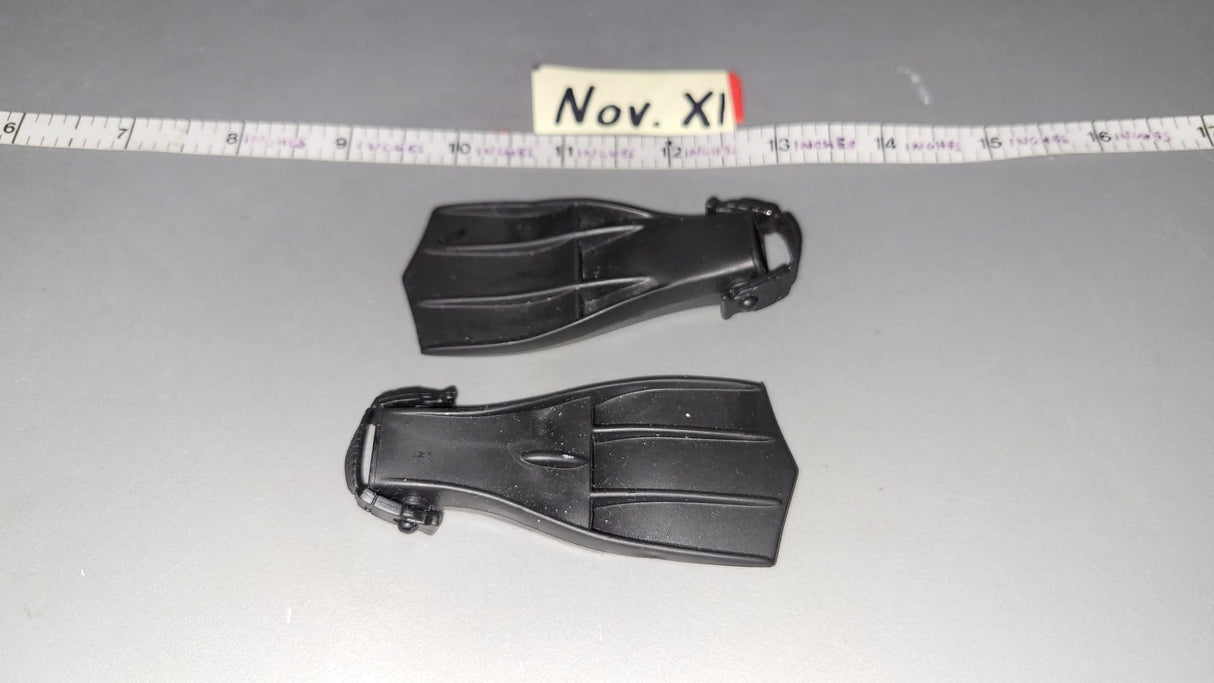 1/6 Scale Modern Era Scuba Dive Swim Fins