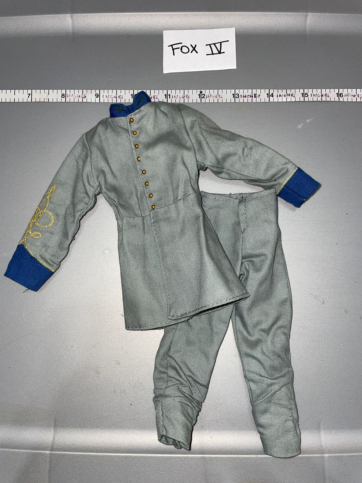 1/6 Scale Civil War Confederate Officer Uniform