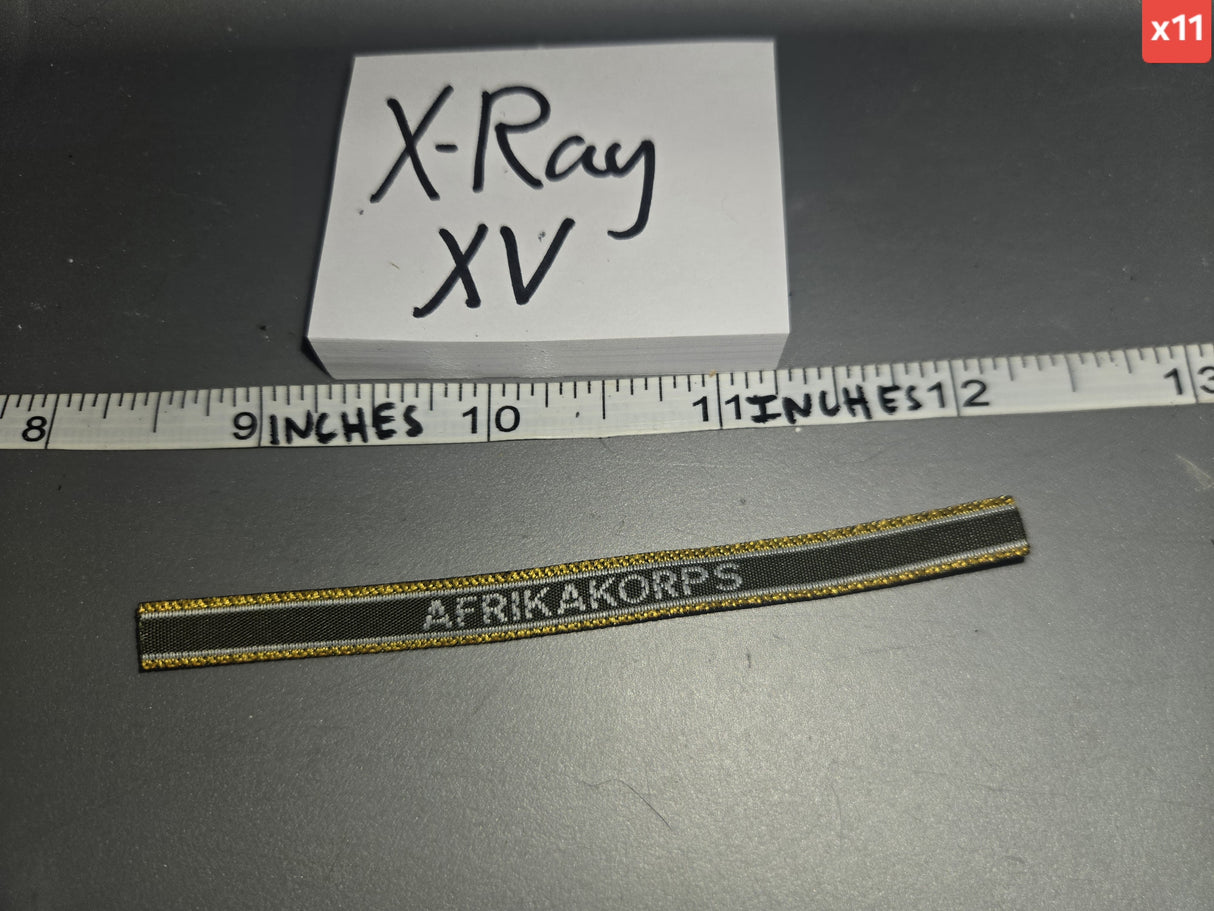 1/6 Scale WWII German Afrika Korps Cuff Title