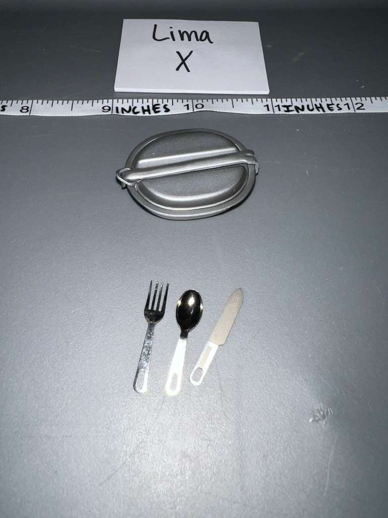 1/6 Scale WWII US Mess Kit