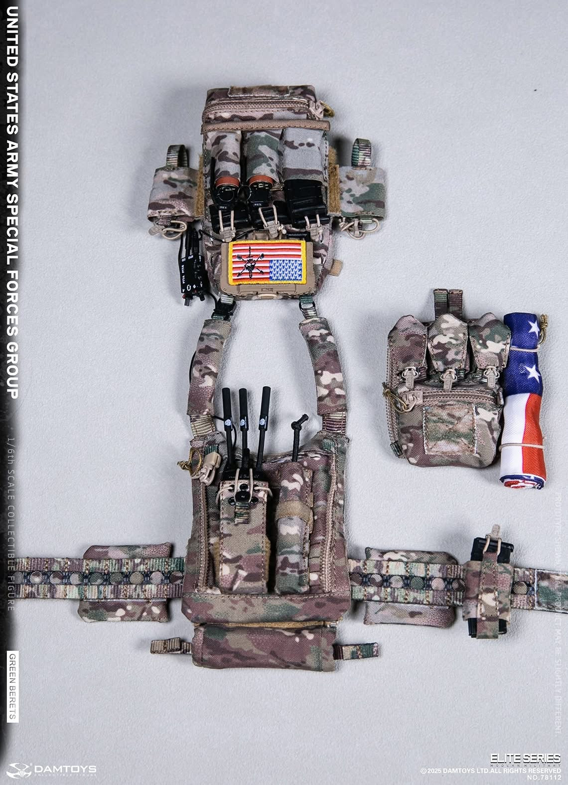 *Preorder* DAMTOYS 1/6 U.S. Army Special Operations Group (Green Beret) Action Figure DAM 78112