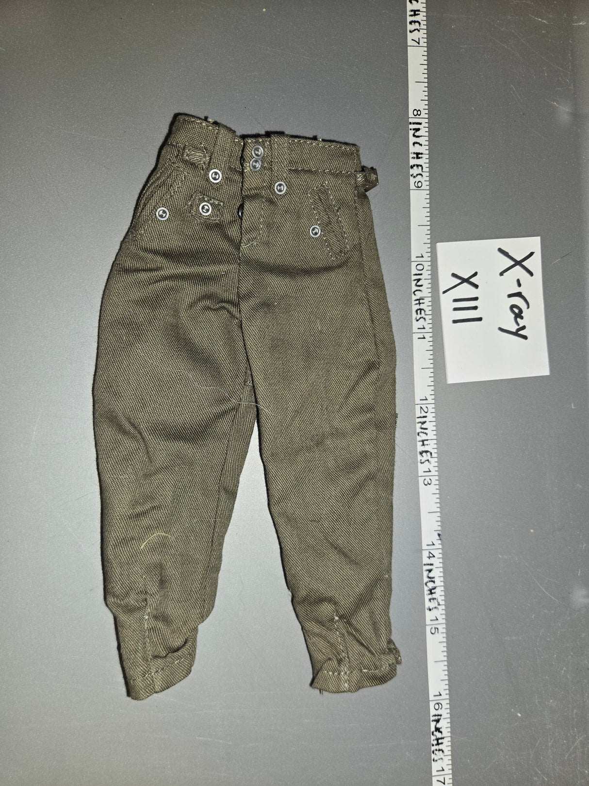 1/6 Scale WWII German Grey Pants