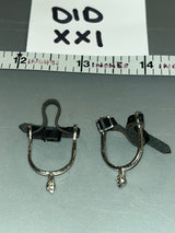 1/6 Scale WWII German Cavalry Spurs - DID Field Marshal Fedor Von Bock