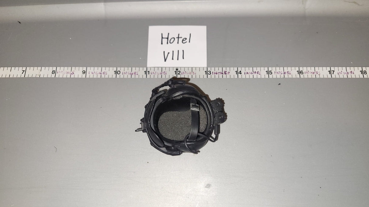 1/6 Scale Modern Helicopter Pilot Flight Helmet