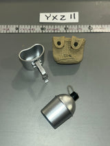 1:6 Scale WWII US Canteen, Cop, Pouch - Ranger Private Caparzo - Facepool