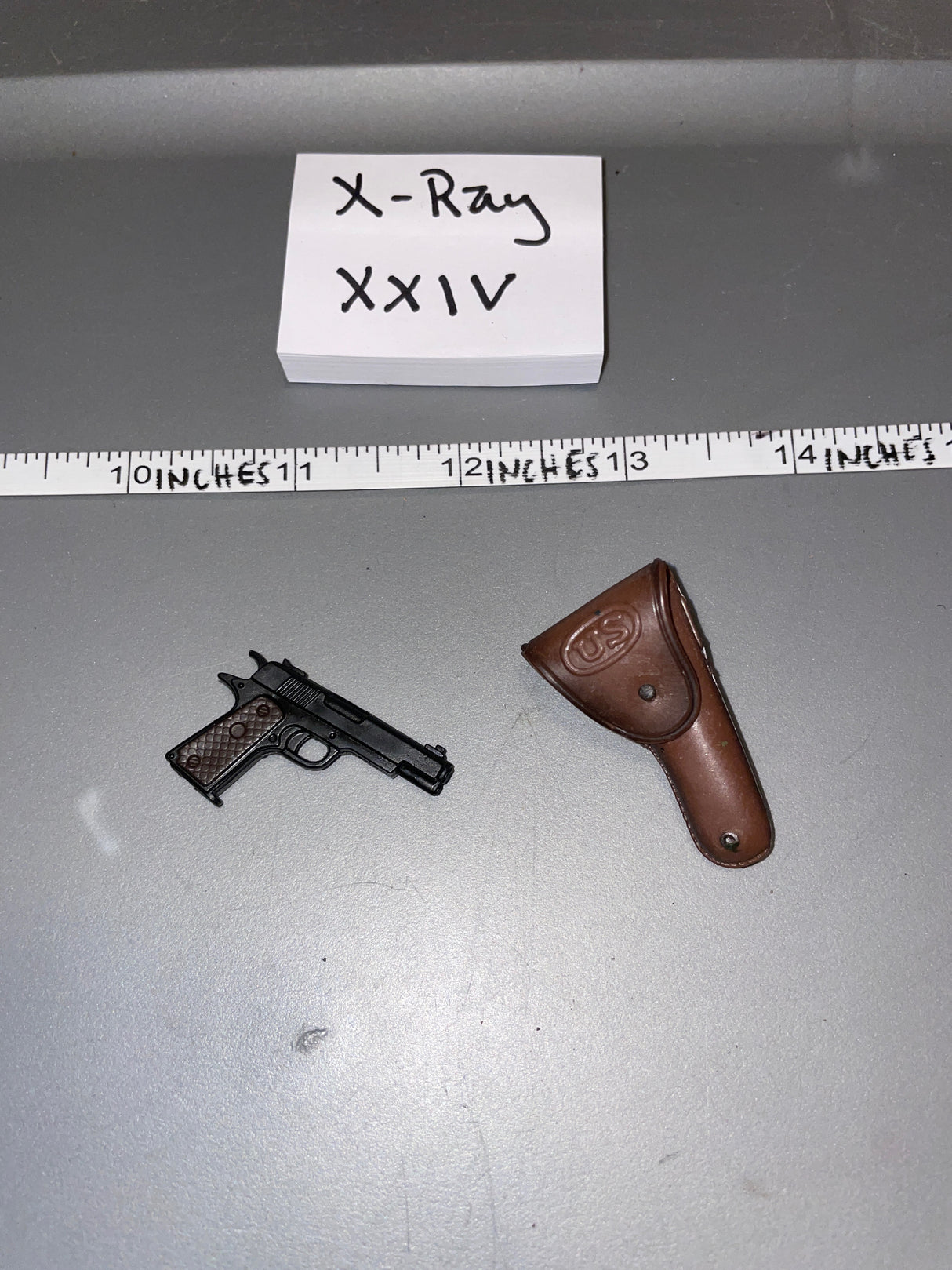 1/6 Scale WWII US .45 Pistol and Holster