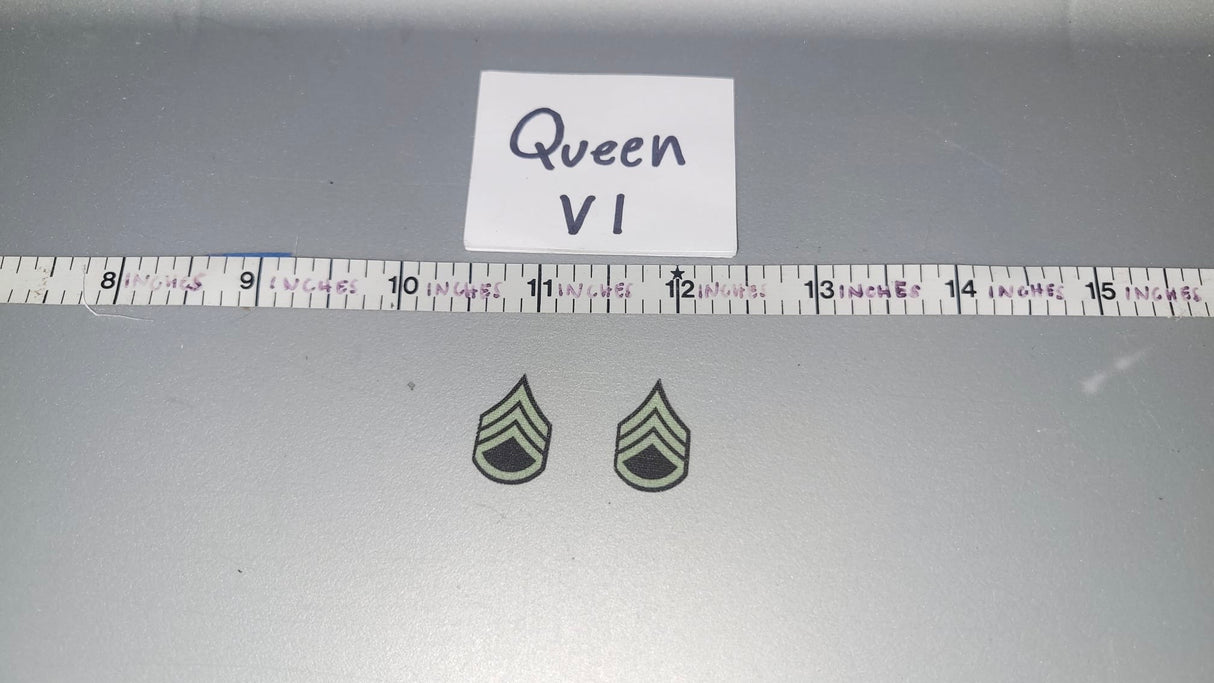 1/6 Scale WWII US Rank Insignia