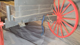 1/6 Scale Western Era Johnny West Wagon and Horse - Broken