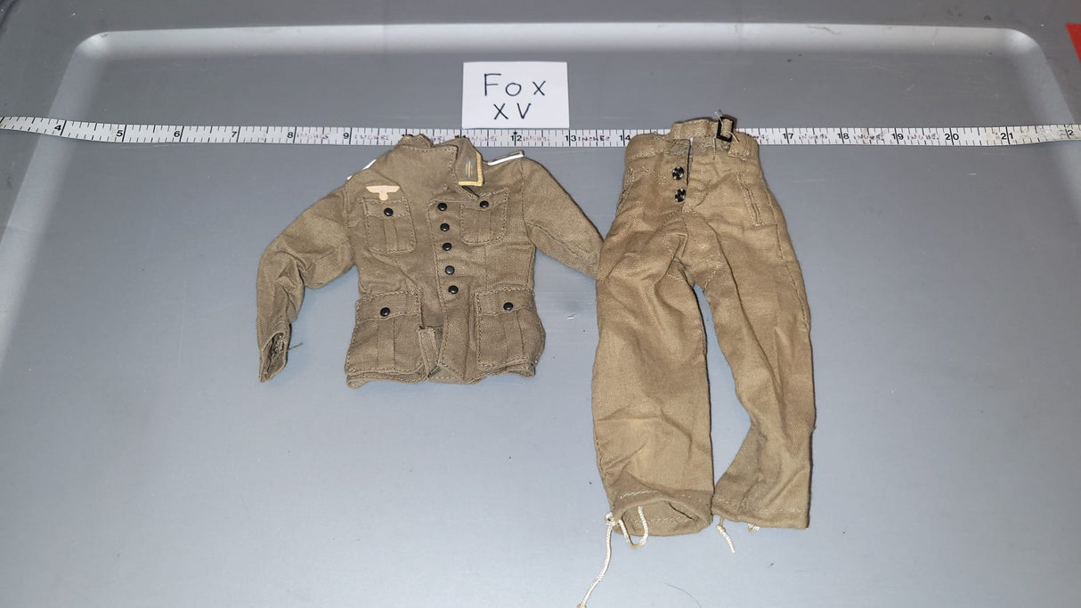 1/6 Scale WWII German Tropical Afrika Korps Uniform