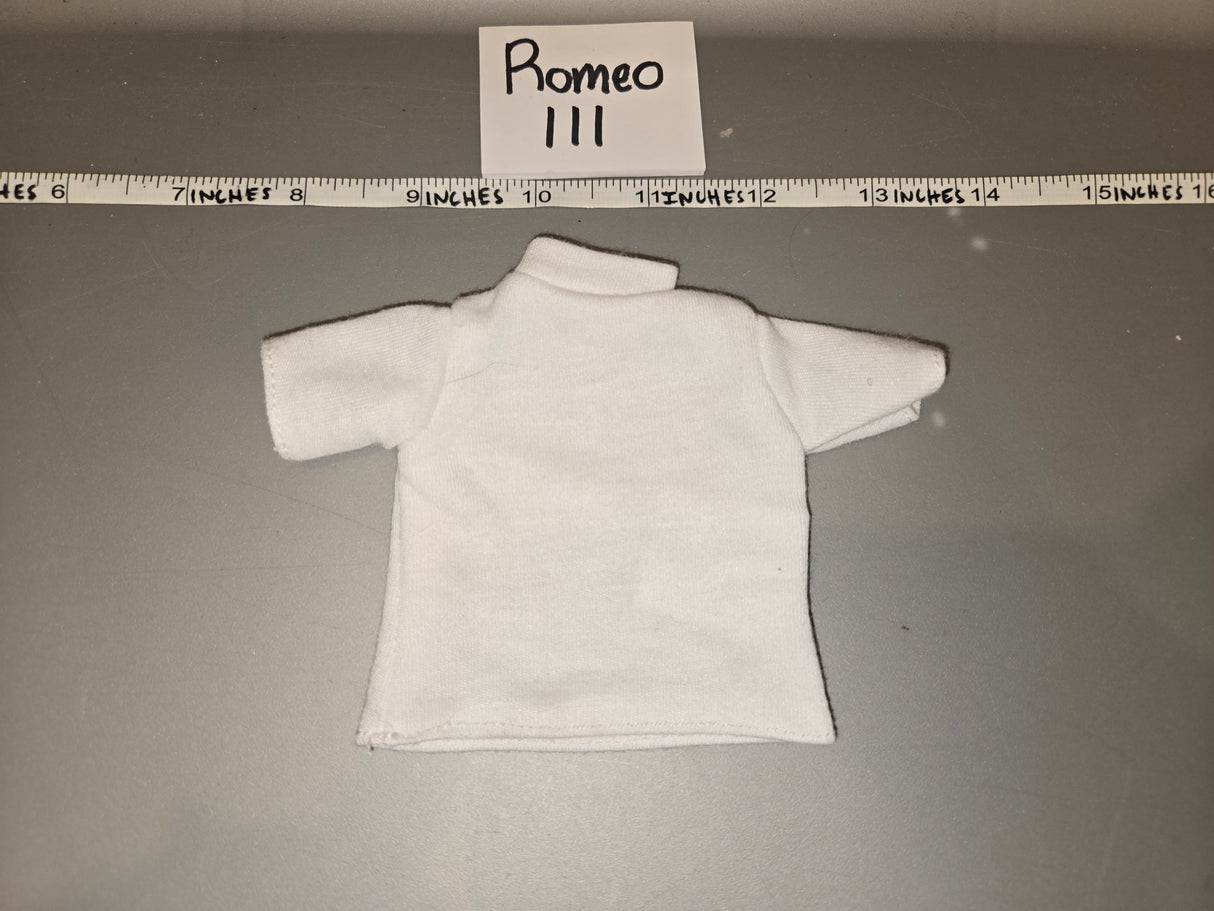 1:6 Scale Modern Era White T Shirt