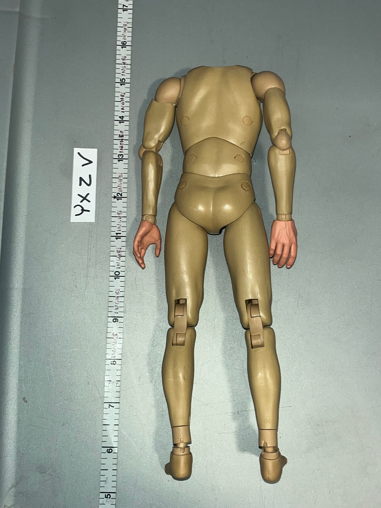 1:6 Scale WWII German Nude Figure (No Head) - UJINDOU UD9052 LAH Division Panzergrenadier Kharkov 1943