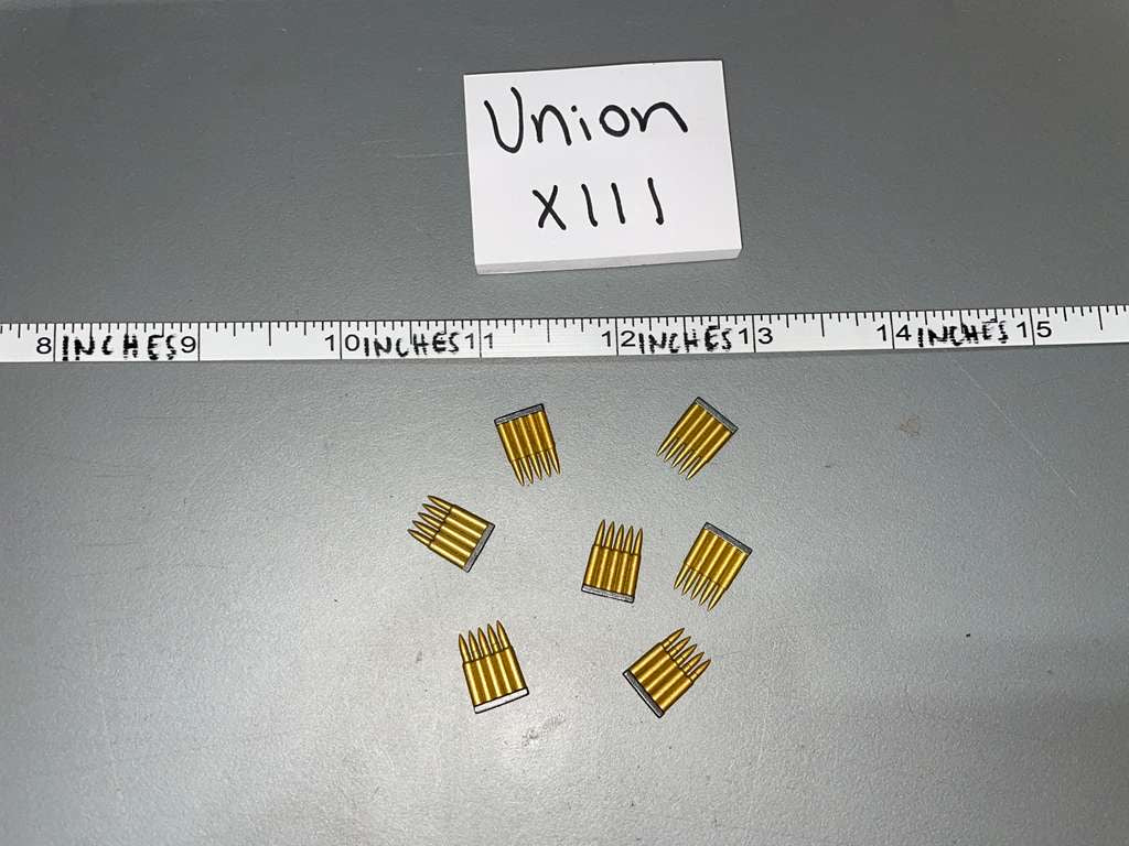 1/6 WWII German Rifle Ammunition Lot -l