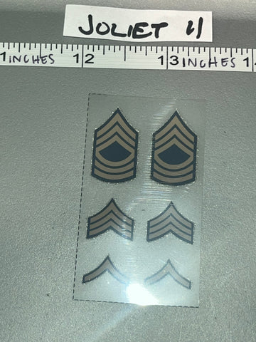 1/6 Scale WWII US Patch Lot