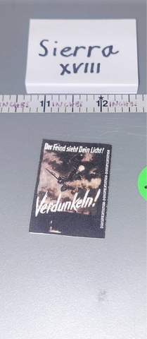 1/6 Scale WWII German Propaganda Poster