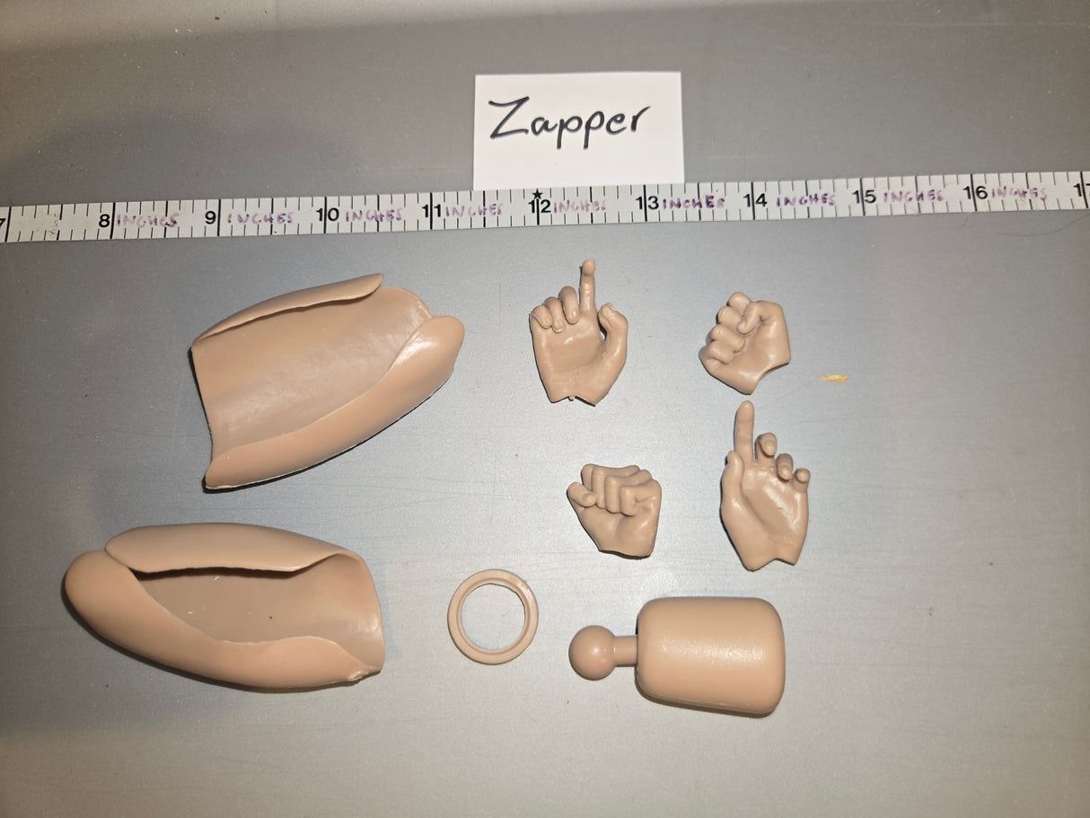 1/6 Scale Hand, Neck, Body Part Set