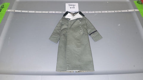 1/6 Scale WWII German Grey Officer Great Coat