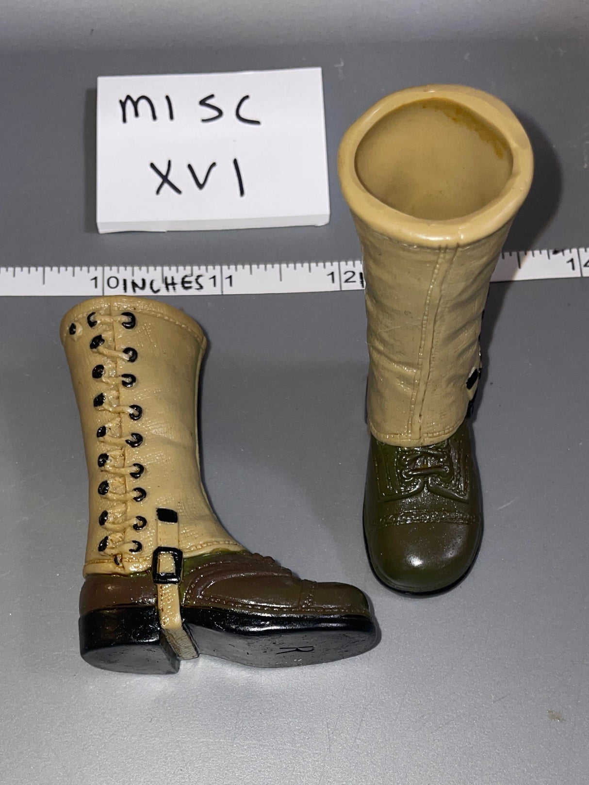 1/6 Scale WWII US Boondocker Boots and Leggings