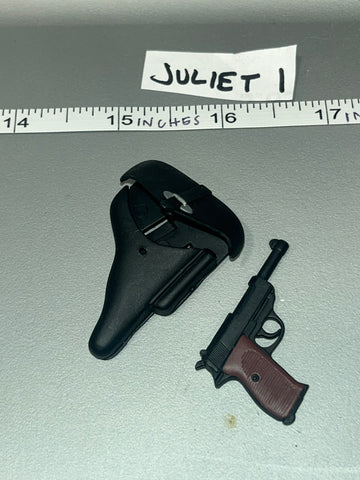 1/6 Scale WWII German Pistol and Holster