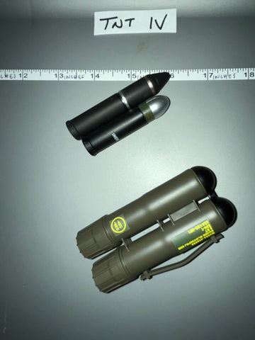 1/6 Scale Modern Era Carl Gustaf  Antitank Recoilless Rifle Ammunition Lot - Minitimes