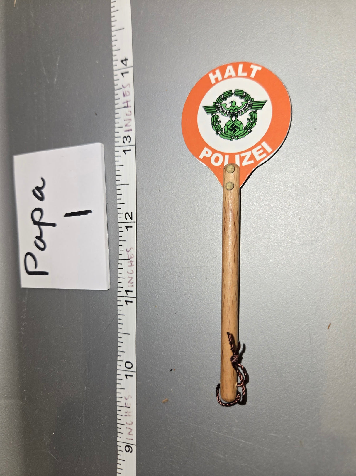 1/6 Scale WWII  German Traffic Control Wand