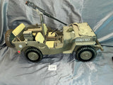 1/6 Scale WWII US Jeep - Ultimate Soldier - Weathered