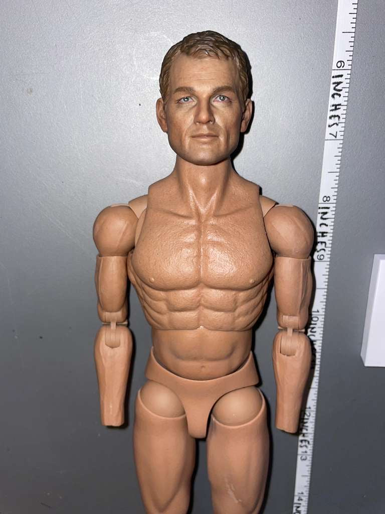 1/6 Scale Nude Figure - Basic Figure Head Sculpt