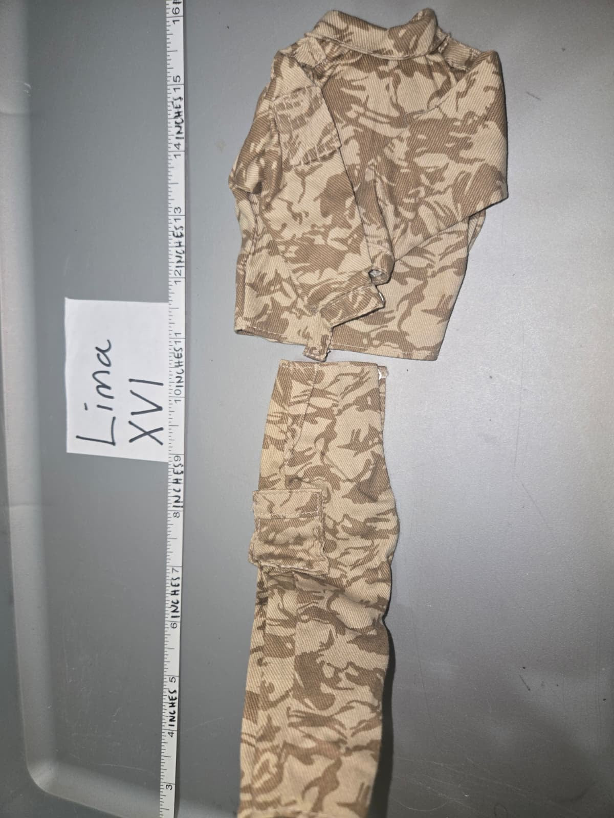 1:6 Modern Era British Desert DPM Uniform