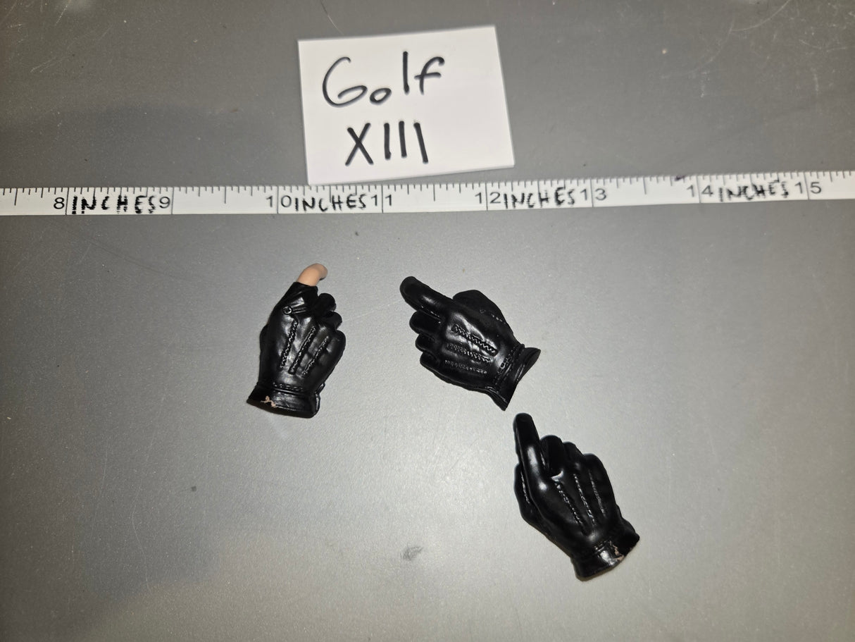 1:6 Scale Modern Gloved Hands