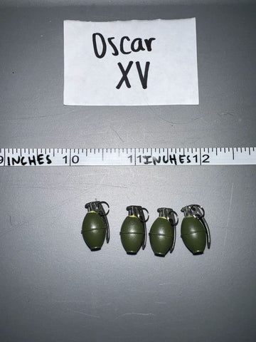 1/6 Scale Vietnam US Grenade Lot