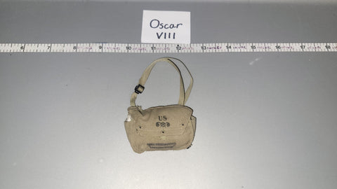 1/6 Scale WWII US Cloth Gas Mask Bag