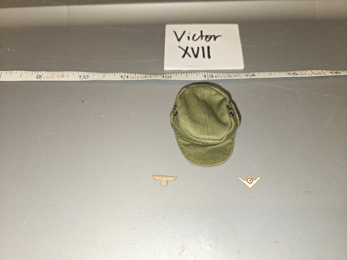 1/6 Scale WWII German Afrika Korps Tropical Field Cap - DID