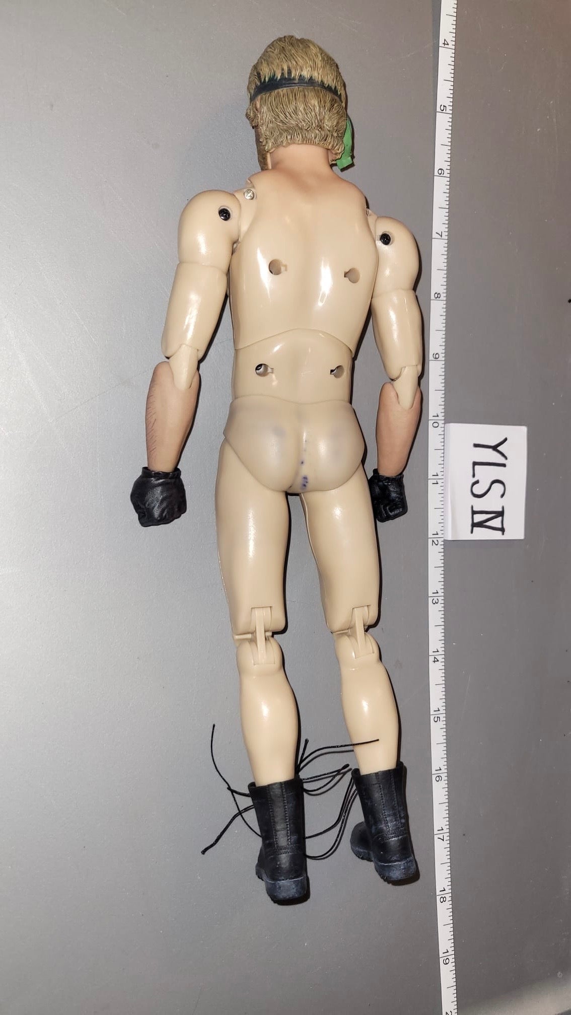 1/6 Scale Vietnam US Nude Figure with Boots - Missing in Action Kaustic Plastic Colonel James Braddock