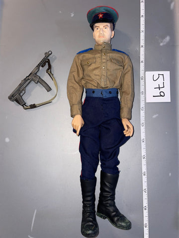 1:6 Scale WWII Russian Officer Dressed Figure - Dragon