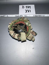 1:6 Scale Modern Era Woodland Helmet - Soldier Story 82nd Airborne Paratrooper