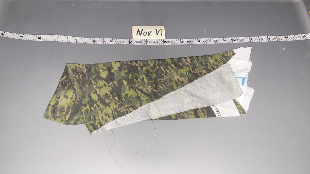 1:6 Scale Modern Era Camo Camouflage Fabric