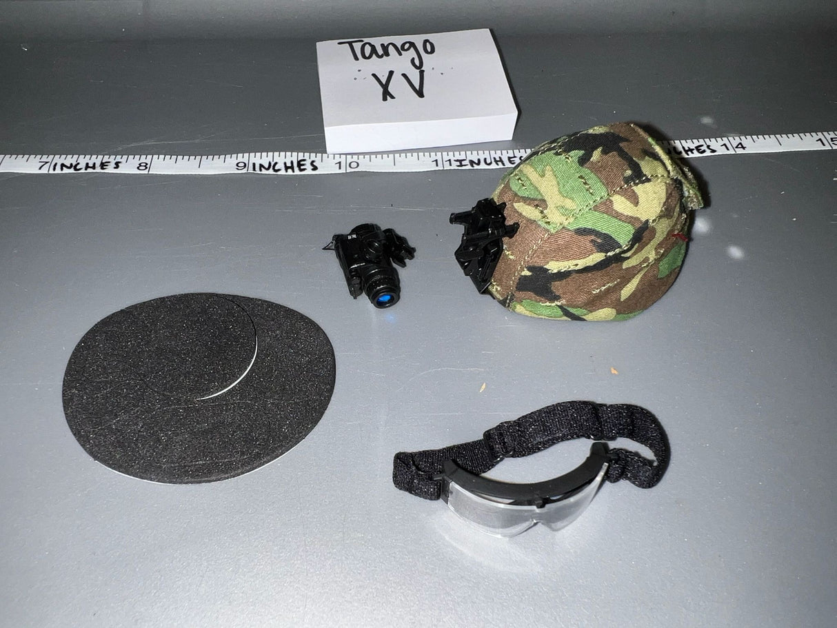 1:6 Scale Modern Era Woodland Helmet - DAM 75th Ranger