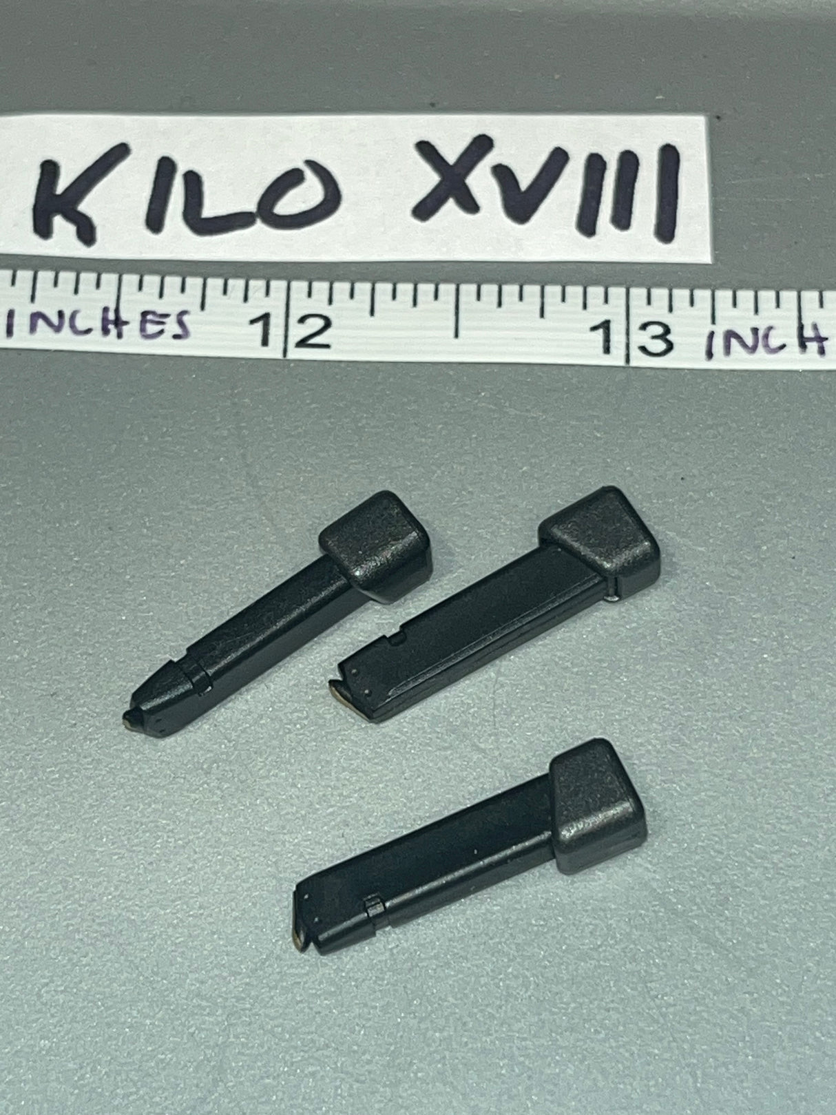 1/6 Scale Modern Pistol Magazine Lot -