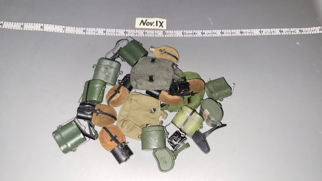 1/6 Scale WWII German Field Gear Lot