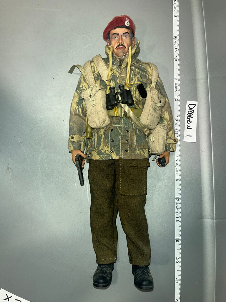 1:6 Scale WWII British Paratrooper General Roy Figure Sean Connery Bridge Too Far - Dragon