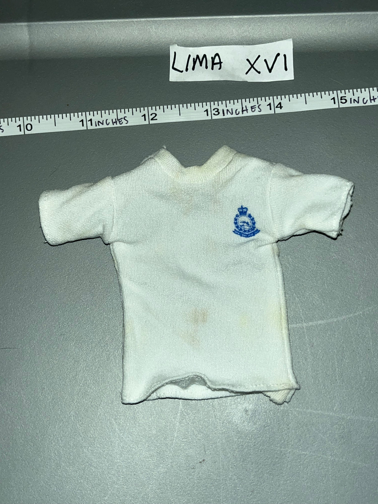 1:6 Scale Modern Era White T Shirt -
